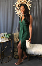 Load image into Gallery viewer, Ruch me Drape me Dress (Hunter Green)